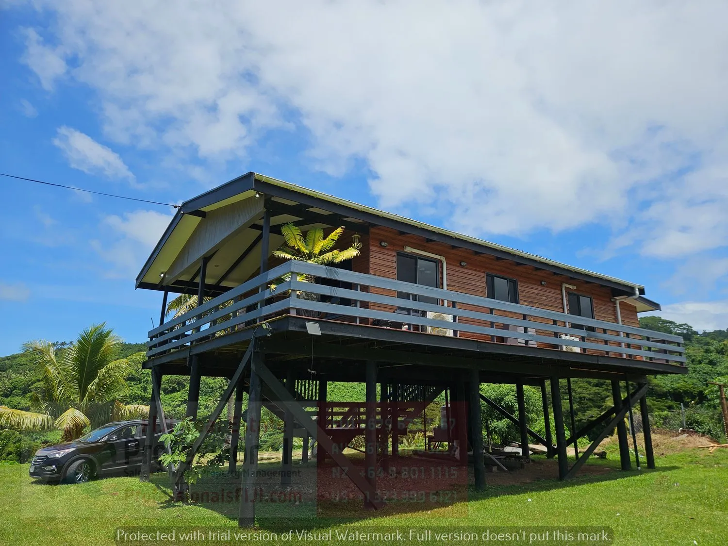 ZU VERMIETEN: Ocean View Retreat – Voll möbliertes 2-Schlafzimmer-Haus in Savusavu, FIDSCHI