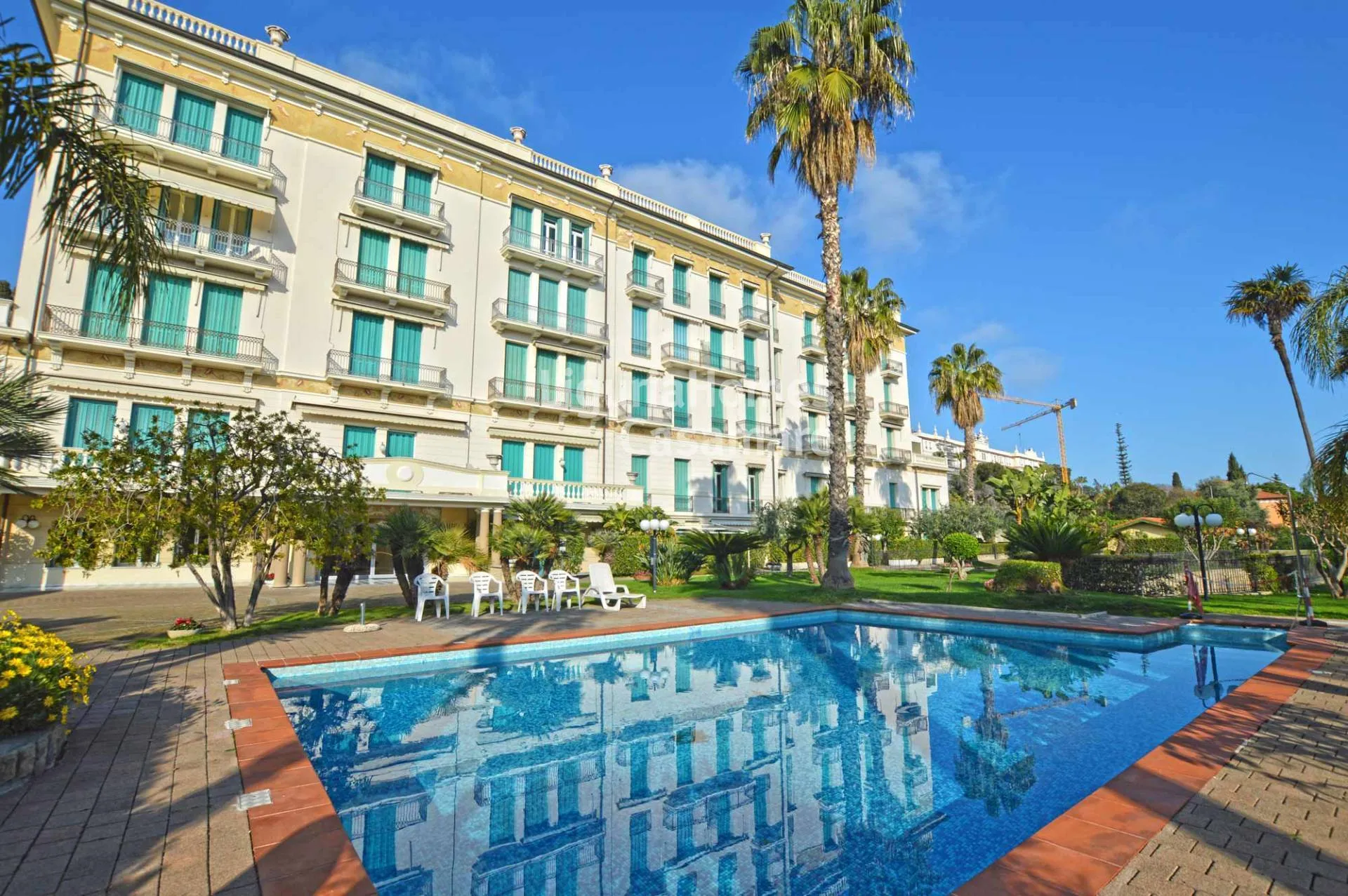 Bordighera exquisite, fully renovated two-bedroom apartment for sale.