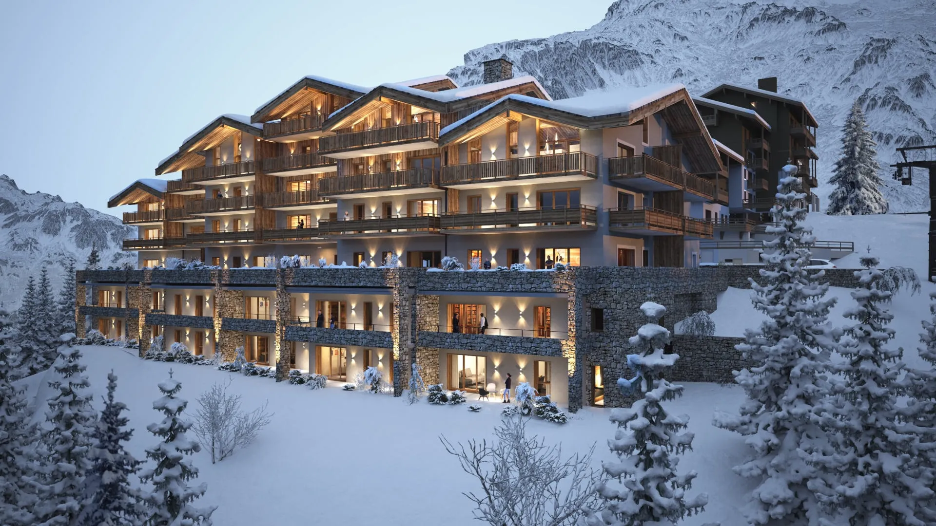 2 bedroom Ski Apartment near VALMOREL, Savoie