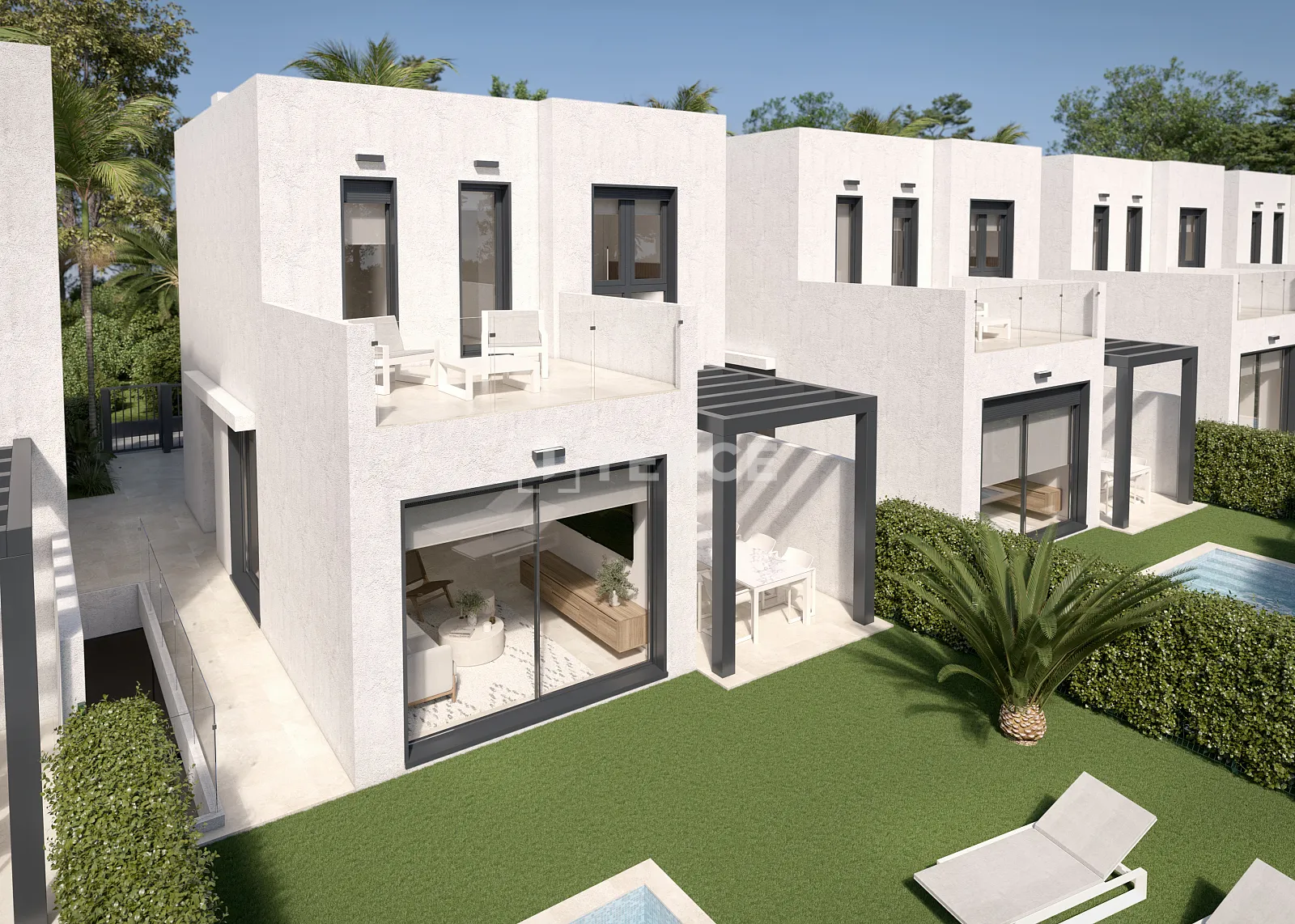 Novas Villas com Piscinas Privadas em Santa Rosalia Torre-Pacheco