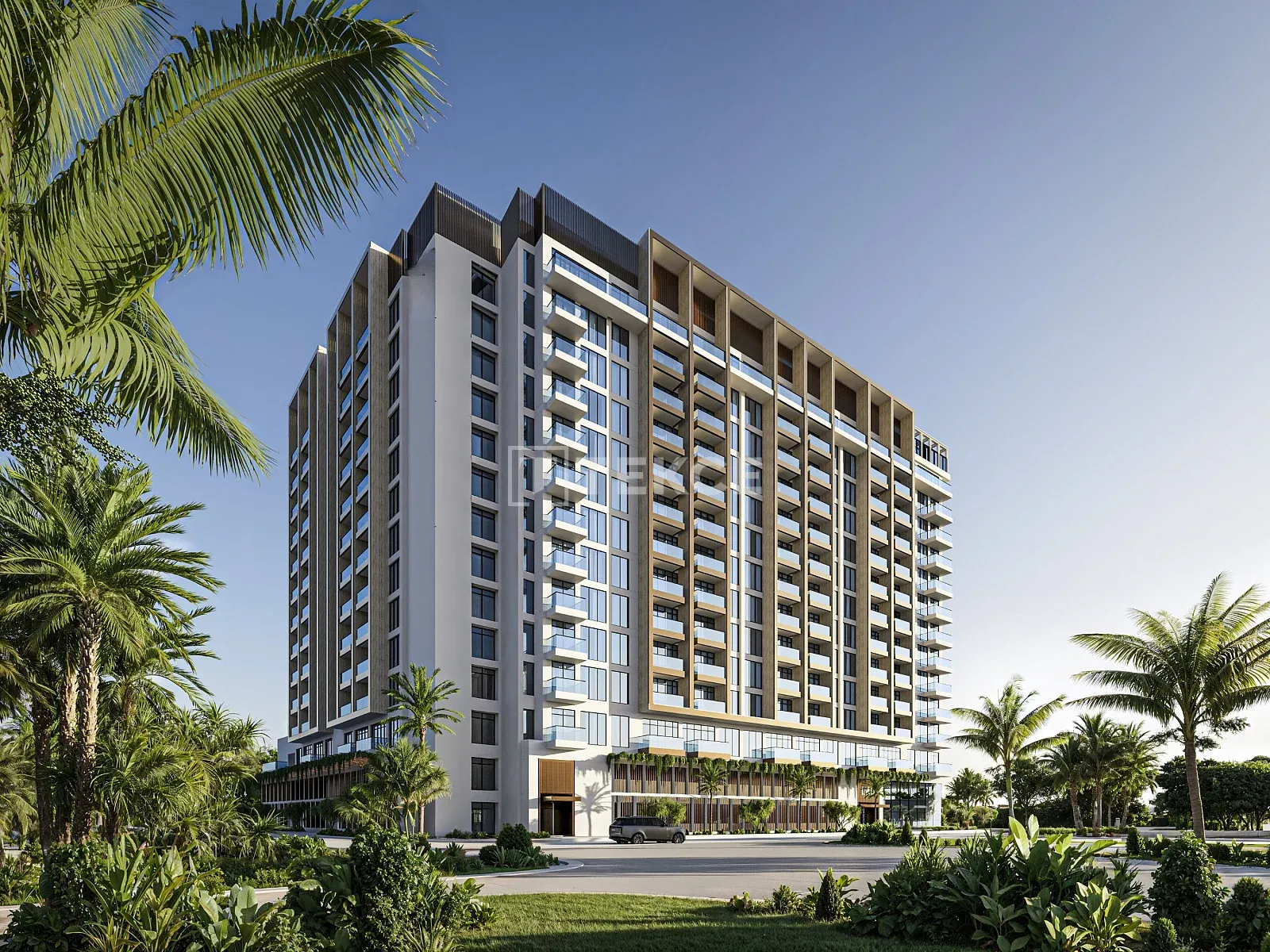 Apartamentos Mobiliados a Distância a Pé do Metrô em Jebel Ali