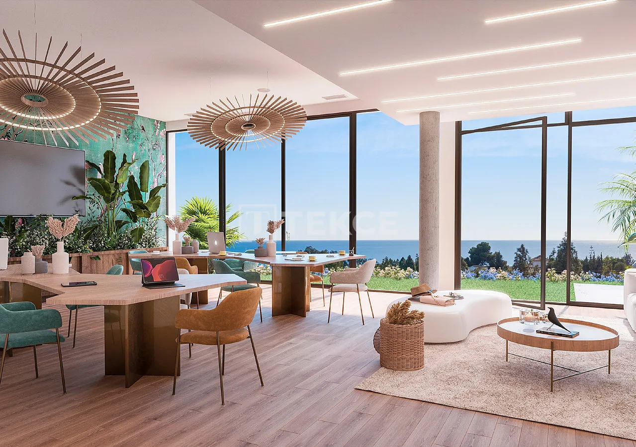 Naturfreundliche Stadthäuser mit Meer- und Golfblick in Mijas