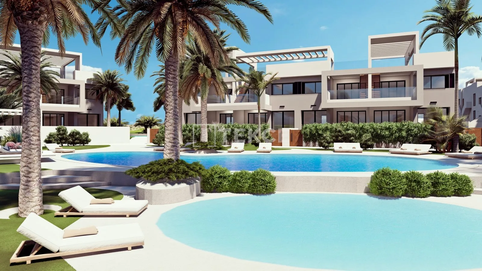Torrevieja'da Bir Konut Sitesinde Lüks Daireler