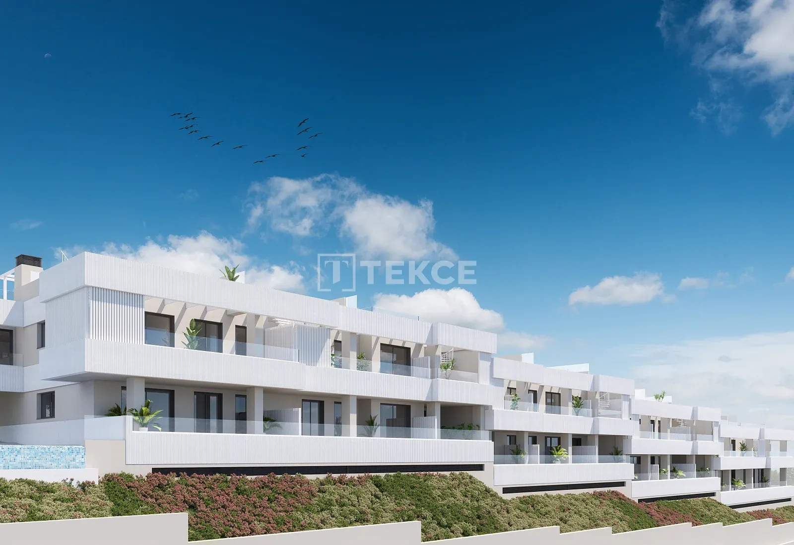Apartamentos Acessíveis com Grandes Terraços em Benalmádena Pueblo