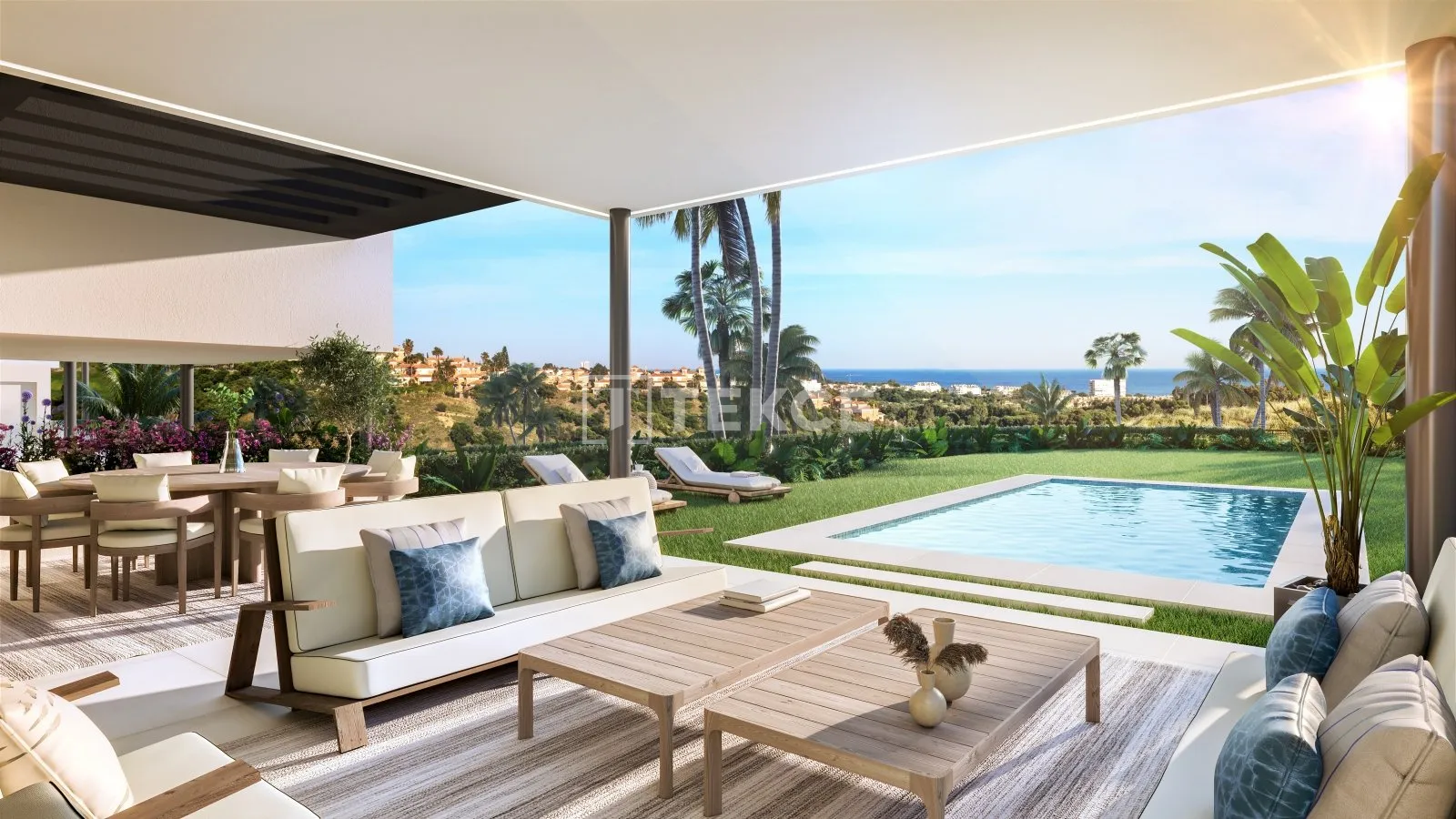 Ville in Complesso con Concetto di Hotel a 5 Stelle a Marbella