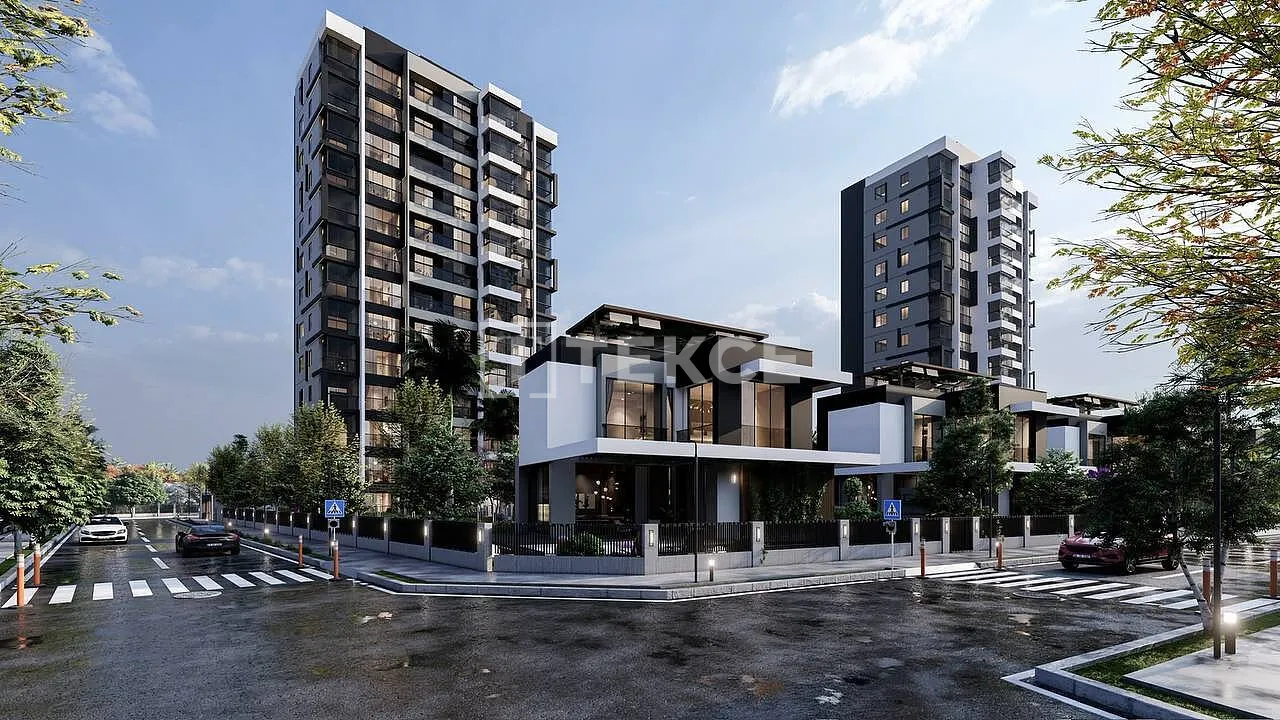Mezitli Mersin'de Yeni 2 Yatak Odalı Daireler