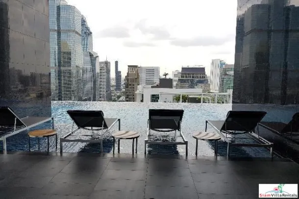 Nara 9 - Sathorn'daki Bu Yeni Bir Yatak Odalı Daireden Muhteşem Manzaralar