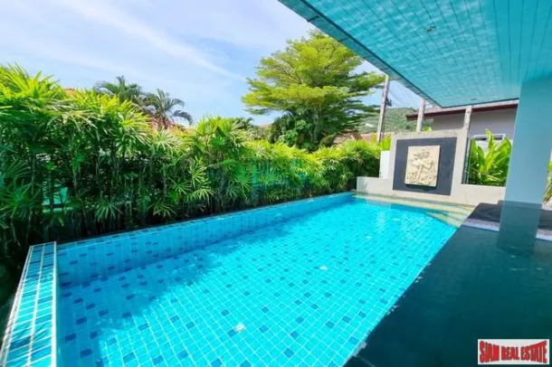 Casa con Due Camere da Letto, Piscina Privata e Ampia Terrazza in Affitto a Chalong
