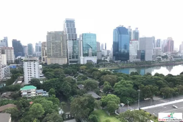 Lake Green - Condomínio de Canto Mobiliado com Dois Quartos em Nana com Vistas para a Cidade e o Parque Benchakiti