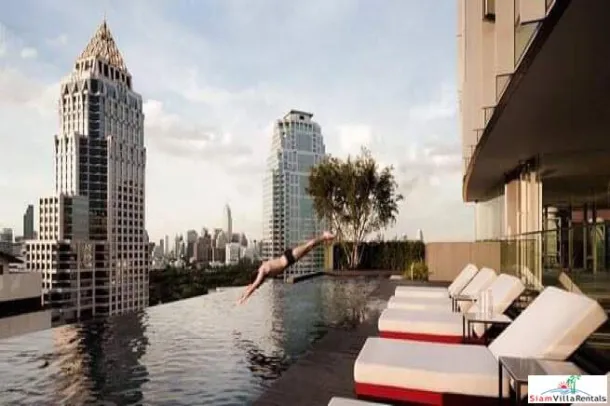 Saladaeng Residences - Condominio Nuevo y Moderno de un Dormitorio Cerca de Muchas Comodidades en Lumphini