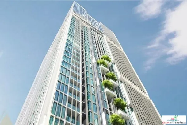 Hyde Sukhumvit 11 - Apartamento moderno mobiliado de dois quartos com instalações adicionais no prédio para alugar em Nana