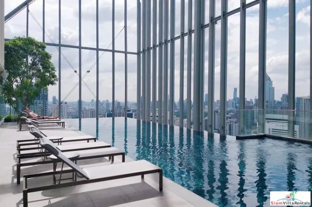 Hyde Sukhumvit 11 - Apartamento de Dois Quartos para Alugar com Belas Vistas para o Jardim em Nana
