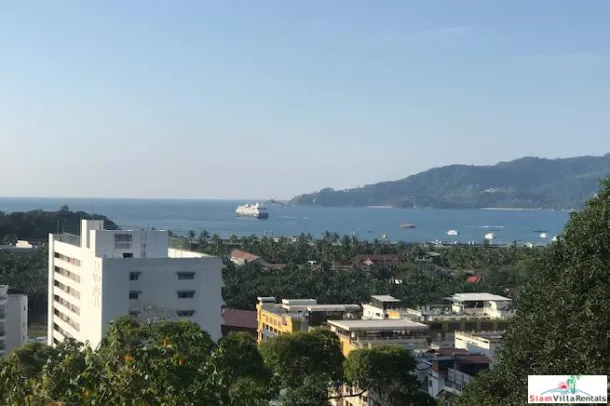 Diamond Condominium - Mozzafiato Vista Mare sulla Baia di Patong da questo Condominio con Tre Camere da Letto in Affitto