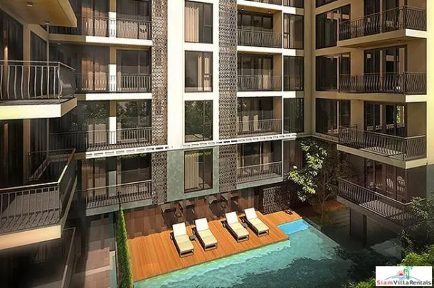 Klass Langsuan - Apartamento de Um Quarto em Edifício Baixo com Vista para Piscina em Chit Lom