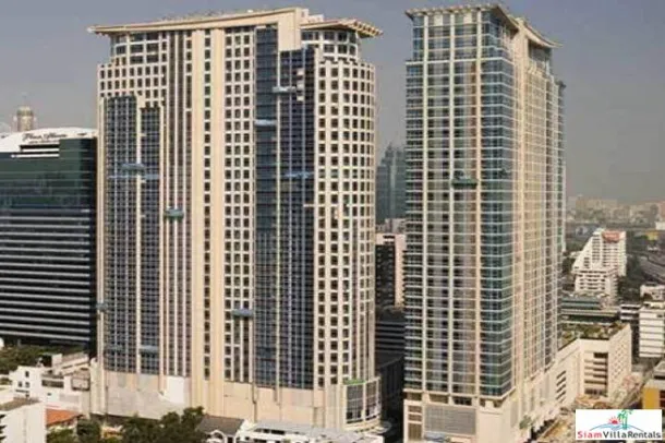 Athenee Residence - Espectaculares Vistas a la Ciudad desde este Condominio de Esquina de Tres Dormitorios en Phloen Chit