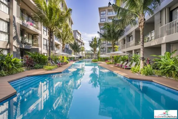 Diamond Condominium - Havuz Manzaralı, Bang Tao Plajı Yakınında İki Yatak Odalı Grand Süit