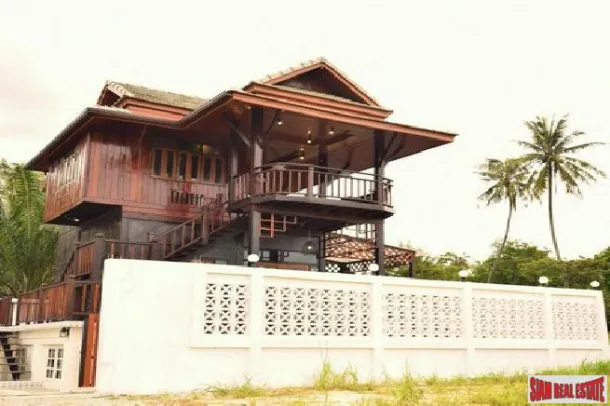 Maison de style thaïlandais spécial à louer et à vendre dans l'est de Pattaya- Nongket yai