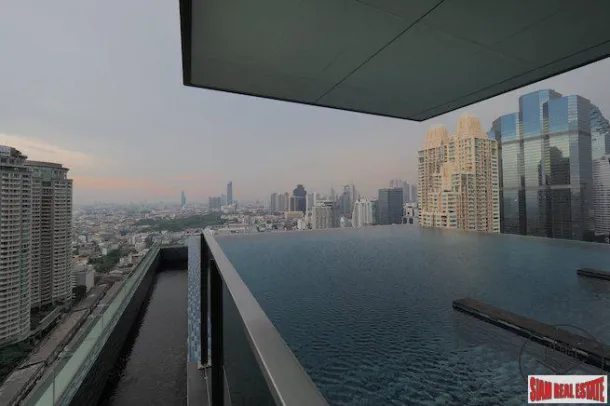 Nara 9 - Condo moderne entièrement meublé de deux chambres au 16ème étage à louer à Sathorn