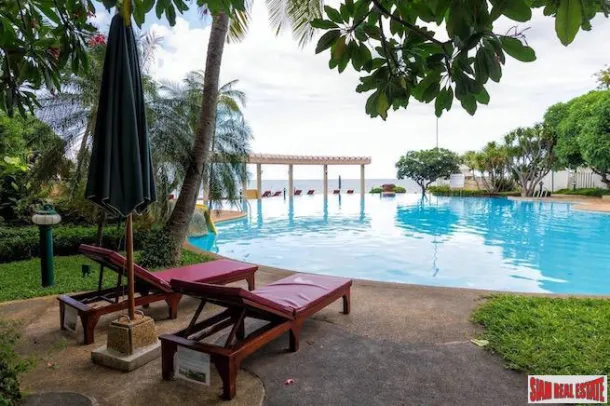 Baan San Saran Condominium - Dreizimmerwohnung zur Miete mit Gartenblick in einem Hua Hin Condominium am Strand