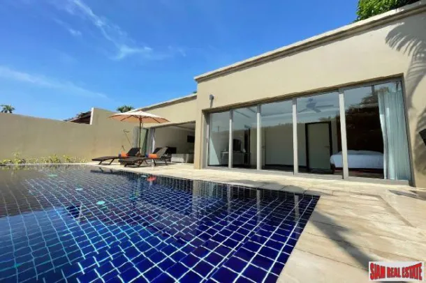 Harmony villa - Bang Tao'da Kiralık Büyük İki Yatak Odalı Tek Katlı Havuzlu Villa