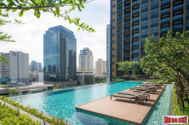 Lumpini Suites Phetchaburi-Makkasan - Apartamento de dos dormitorios en piso alto con bonitas vistas a la ciudad en alquiler