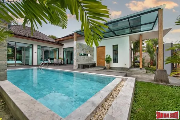 Coco Kamala Villas - Zeitgenössische Dreizimmer-Poolvilla zu vermieten, nur 5 Minuten vom Kamala Beach entfernt