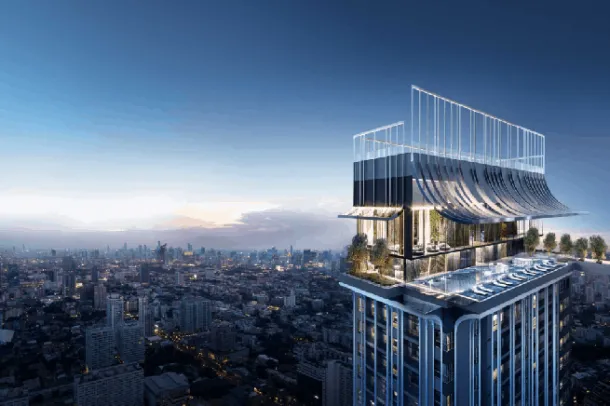 Park Origin Thonglor - Kiralık Park Yeri Olan, Güvenli Yönetimli Binada, Bangkok'un Gözde Thong Lo Bölgesinde 2 Yatak Odalı 2 Banyolu Daire