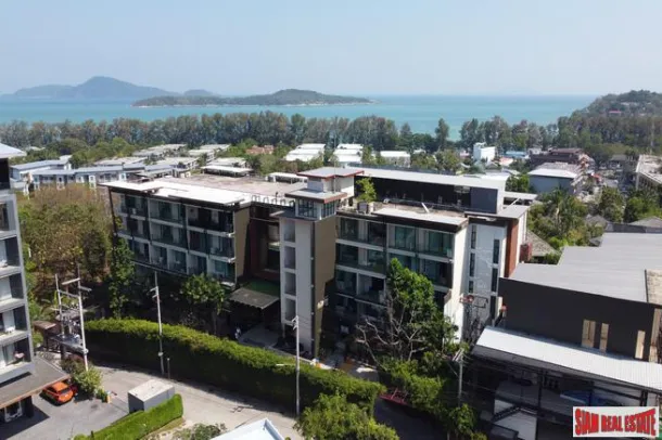 At The Tree - Großes Zweizimmer-Apartment mit Panoramablick auf Meer und Berge zur Miete in Rawai