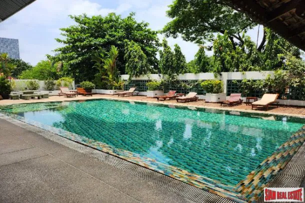 Suan Phinit Place - Geniş, Engellenmemiş Manzaralı 3 Yatak Odalı Daire, BTS Chong Nonsi, Bangkok