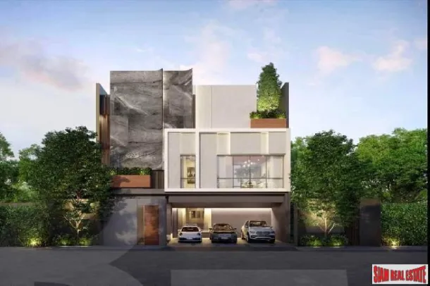 Bugaan Krungthep Kreetha - Maison Individuelle Super Luxe avec 5 Chambres et 430 m² d'Espace, Idéalement Située à Hua Mak