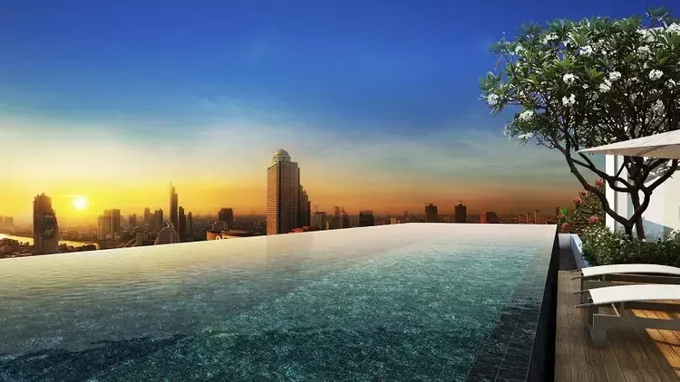 The Bangkok Sathon - Condominium de Trois Chambres à Louer dans le Quartier de Sathorn à Bangkok.