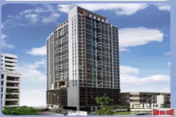Ideo Sathon-Taksin Condominium - Condomínio de 2 Quartos e 2 Banheiros para Alugar na Área de Krung Thon Buri de Bangkok