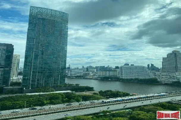 Condomínios Baan Sathorn Chao Phraya - 2 Quartos e 2 Banheiros para Alugar na Área de Krung Thonburi, Bangkok