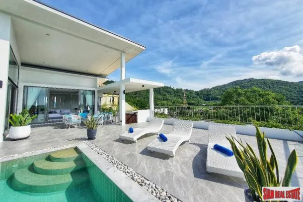 Nefes Kesen 3 Katlı Dağ Manzaralı Cennet: Naiharn, Phuket'te Bu 4 Yatak Odalı, 6 Banyolu Konutu Kiralayın