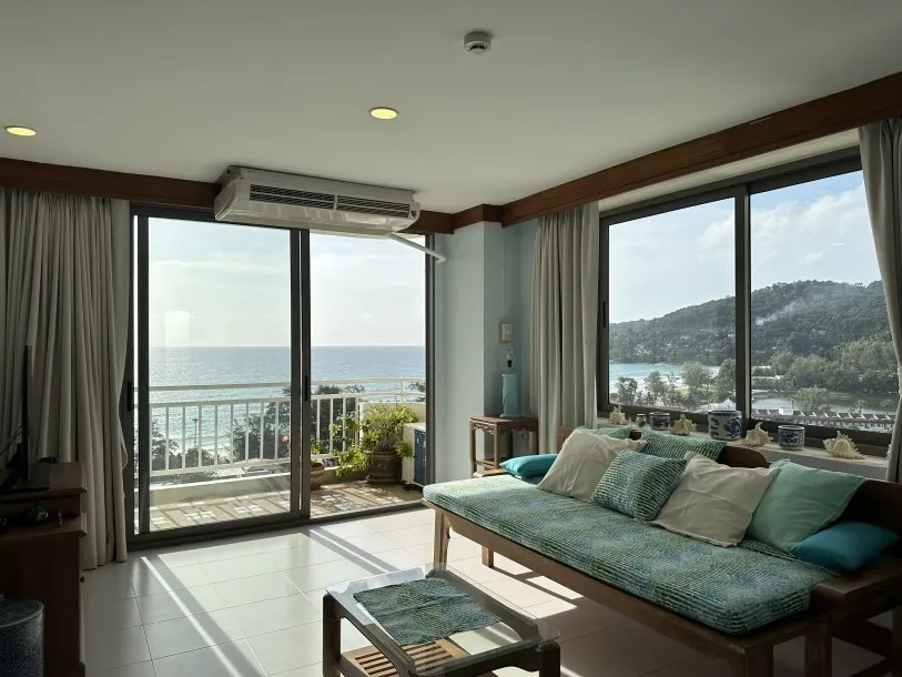 The Waterfront - Ein-Schlafzimmer-Apartment mit Meerblick zur Miete in bester Lage von Karon
