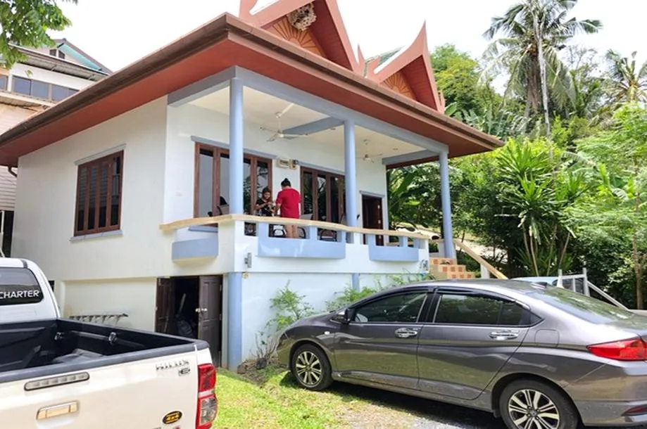 Deniz Manzaralı 1 Yatak Odalı 1 Banyo Bali Tarzı Villa, Ao Yon Plajı'na 20 metre, Uzun Süreli Kiralık