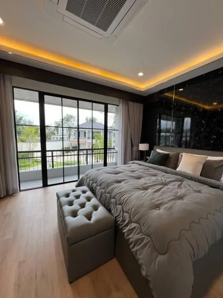 New 3 bedroom house for rent fully furnished in Koh Kaew near BISP