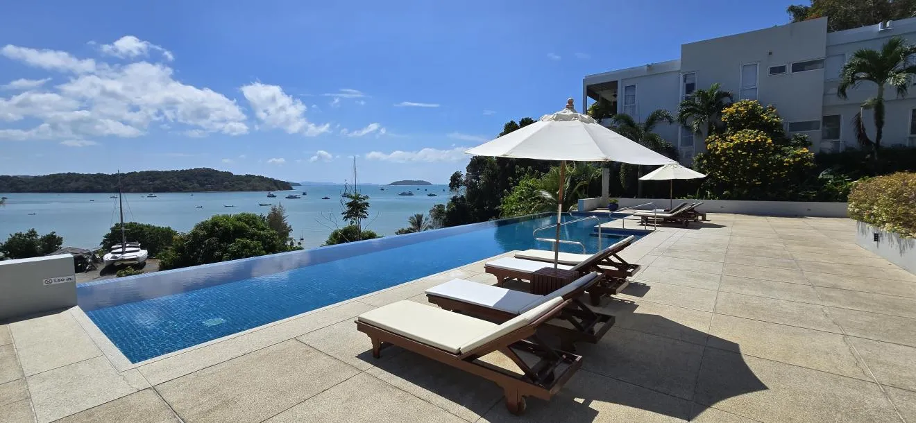 East Coast Ocean Villa - Deslumbrante condomínio de 2 quartos com varanda espaçosa com vista para a Baía de Phang Nga