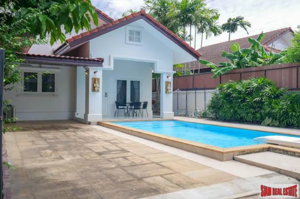 Land & House Park - Charmante Maison de Trois Chambres de Plain-Pied avec Piscine et Grand Jardin dans un Domaine Sécurisé de Chalong - Animaux Acceptés