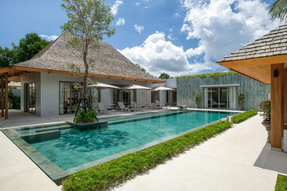 Villa Bien-être de Luxe 4 Chambres à Louer à Phuket - Disponible Maintenant pour une Location de 3 Mois