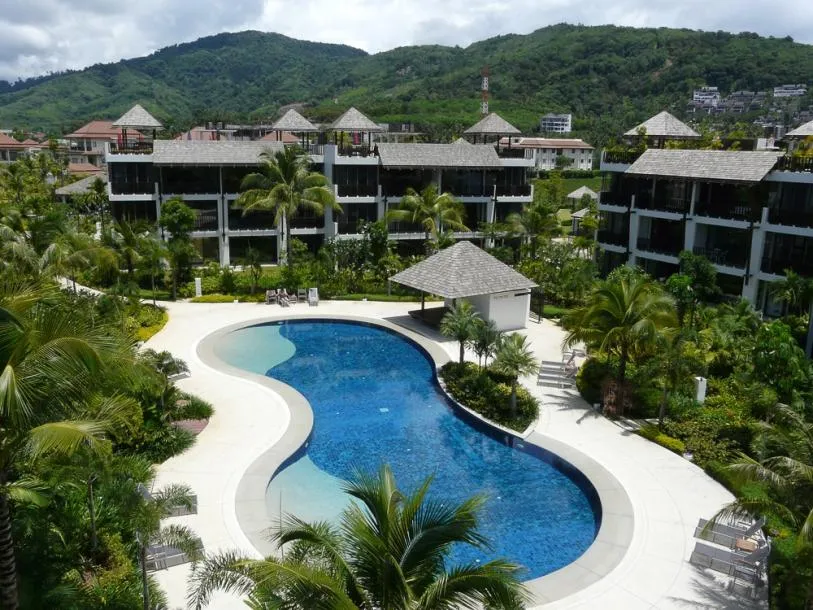 Bang Tao Beach Garden - Penthouse Moderno de 2 Quartos com Lounge na Cobertura perto da Praia de Bangtao