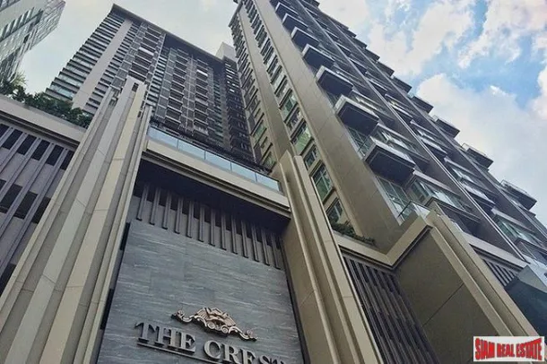 The Crest Sukhumvit 34 - Thong Lor'da Manzaralı Dubleks İki Yatak Odalı Daire