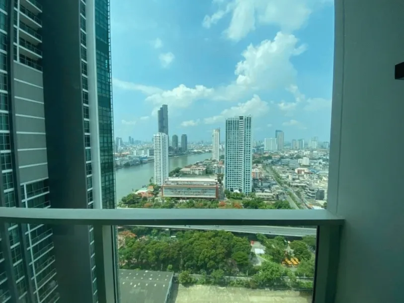 The River Condominium I 2 Schlafzimmer 3 Bäder mit Stadt- und Flussblick in Charoen Nakorn