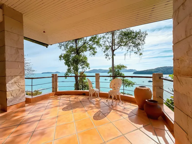Ao Yon'da Kiralık Geniş Deniz Manzaralı 6 Yatak Odalı 6.5 Banyo Aile Evi