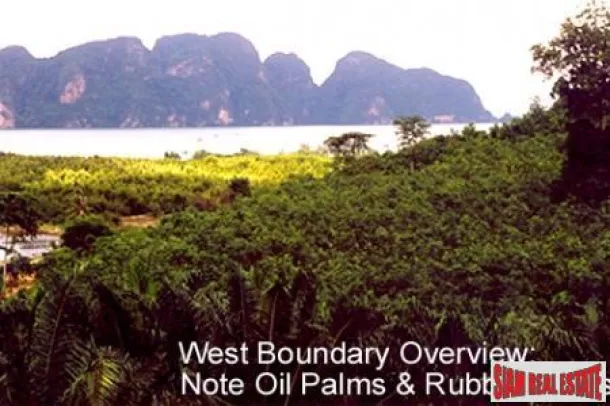 Proprietà di Resort di Lusso con una Magnifica Vista sulla Baia di Phang Nga.