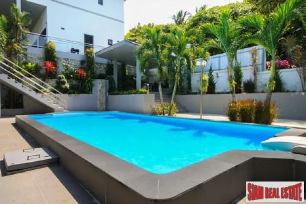 Casa Moderna de Luxo de 3-5 Quartos com Vista Mar em Phuket Town, a 5 minutos de Boat Lagoon e BIS Phuket