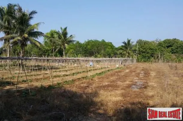 8+ Rai Bon Terrain Plat à Mai Khao