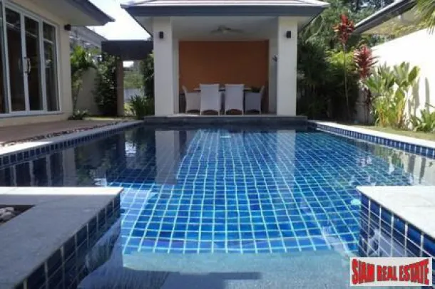 Villa Privada de 2 Dormitorios en Urbanización Segura cerca de la Playa de Lipa Noi