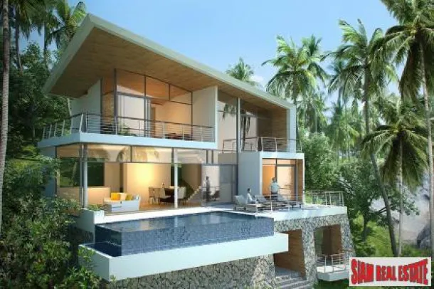 3/4 Schlafzimmer Villen mit Meerblick