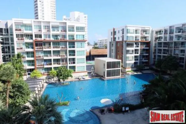 Grand appartement avec vue sur la piscine près de la plage à Hua Hin